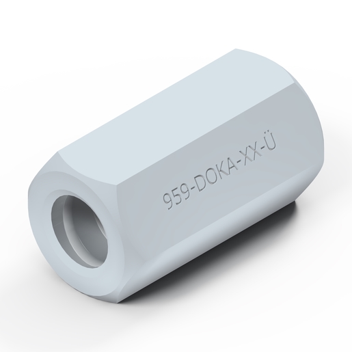 Nakrętka sześciokątna 20,0