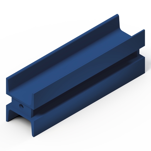 Rygiel ścienny stalowy Framax RD 0,40m