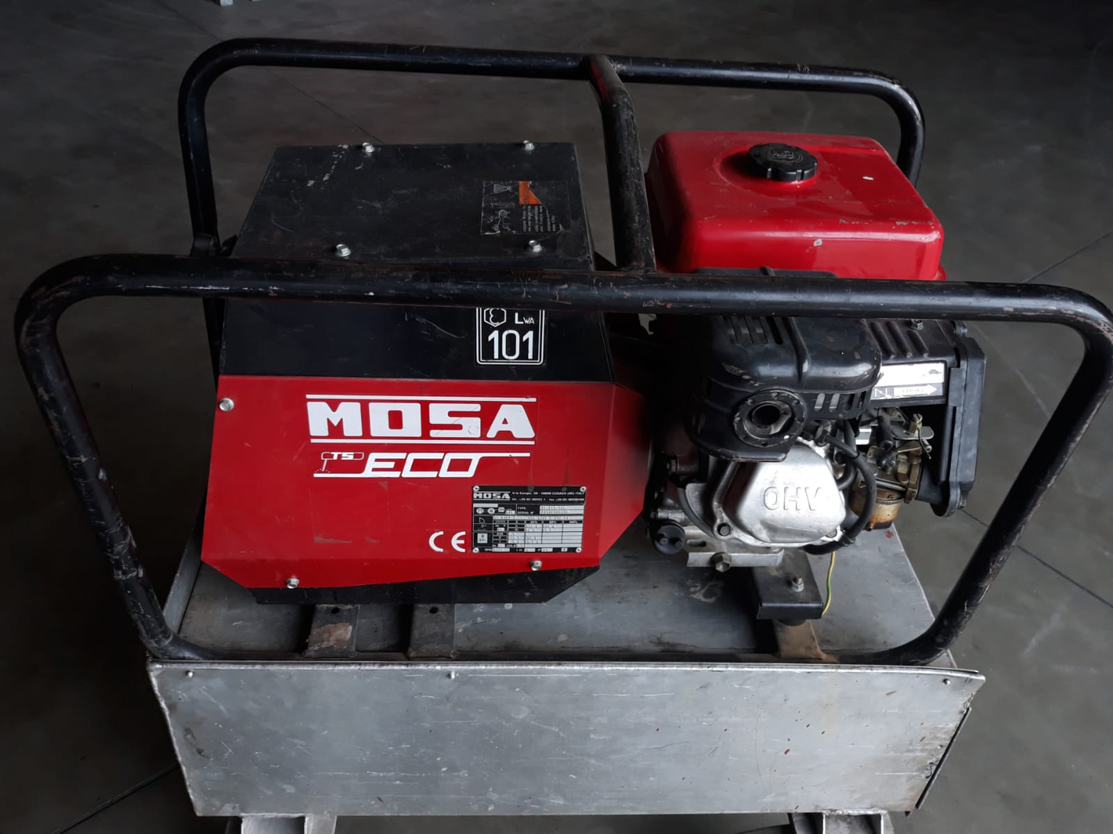 Agregat prądotwórczy ze spawarką MOSA 4,5 kW 01/005/45