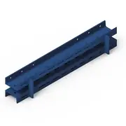 Stalowy rygiel wielofunkcyj. WS10 Top50 1,25m